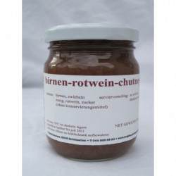 birnen rotwein chutney 250