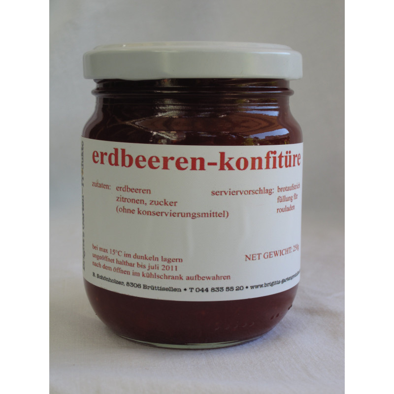 erdbeeren konfi 250